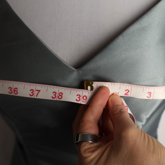 Sorella Vita 8964 Formal Gown Dress Seafoam Blue-green. Tag Sz 14 (sz 10-12) - Picture 6 of 12